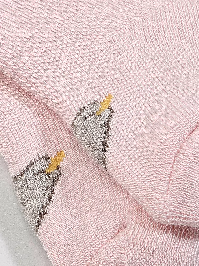 STEIFF Baby Socken silver pink rosa