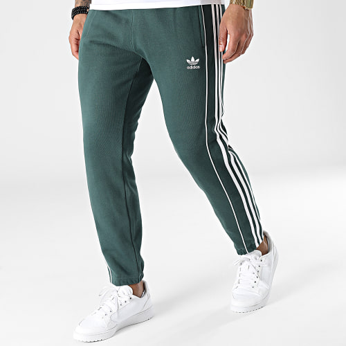 Pantalon Jogging A Bandes Essential HK7316 Vert