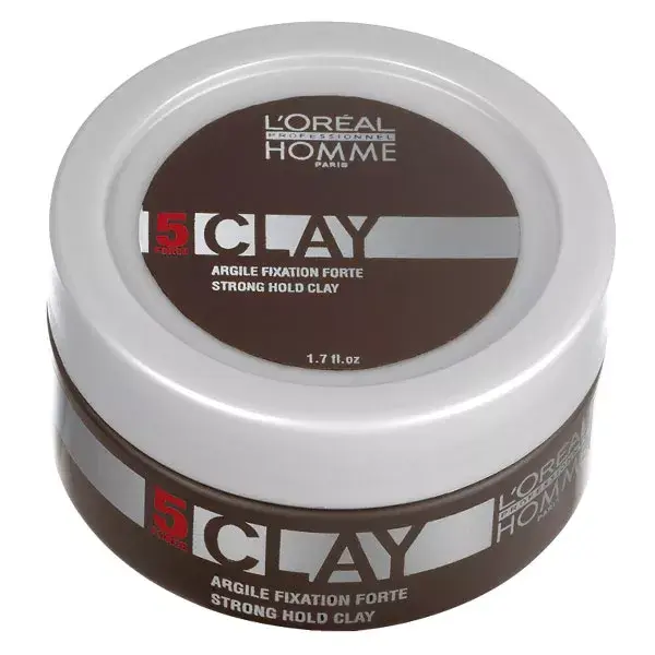 L'Oréal Professionnel Homme Argila Fixação Forte 50ml