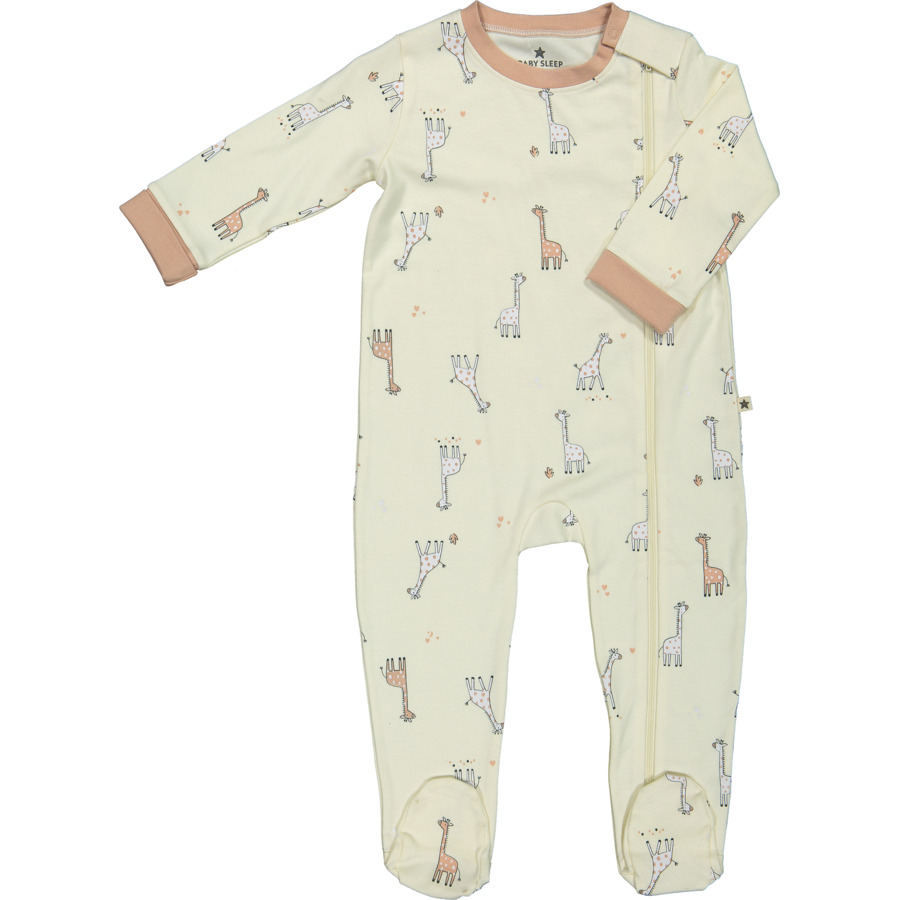 Baby Pyjama mit Fuss, Elefant