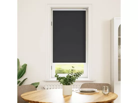 Store enrouleur occultant noir 60 x 120 cm