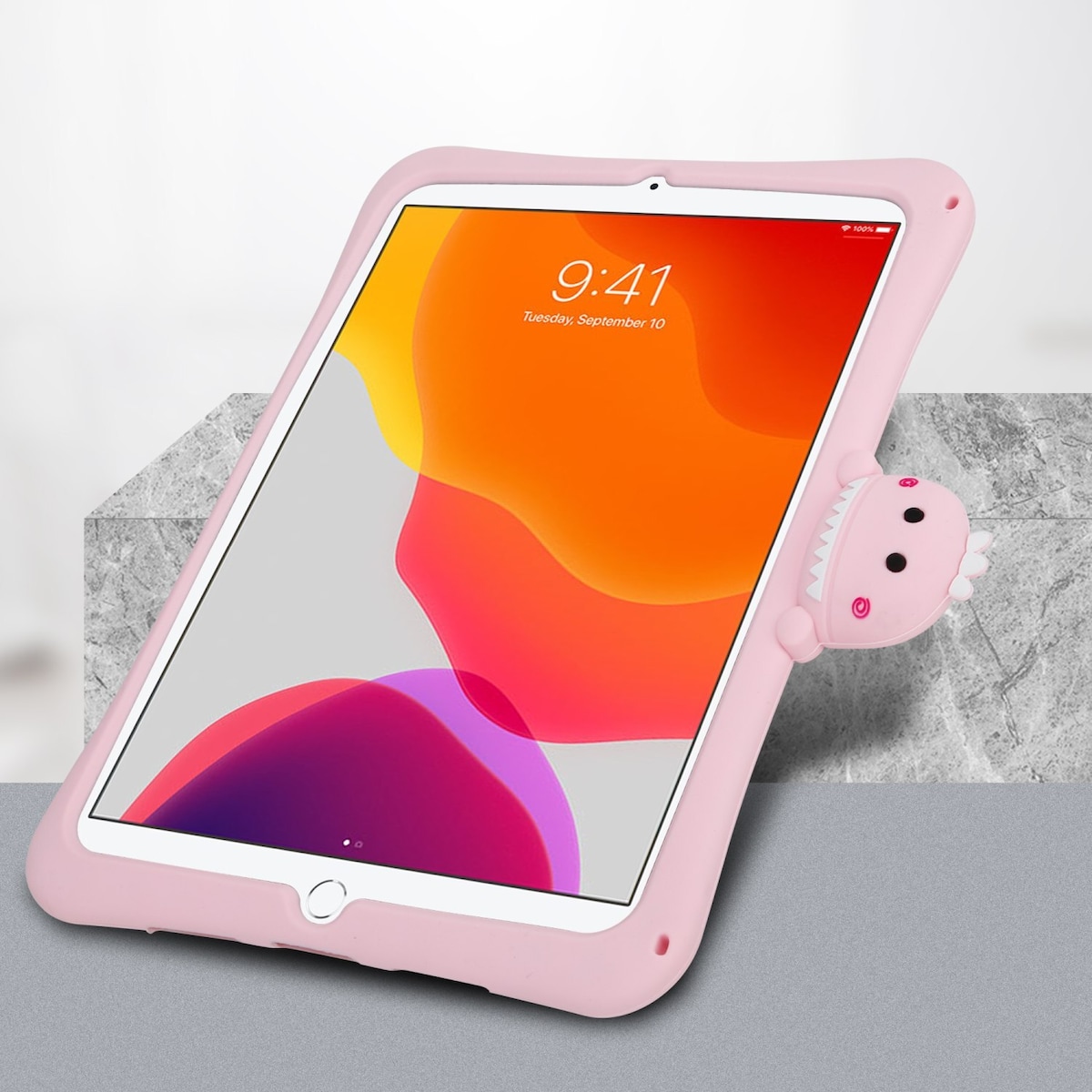 iPad AIR 3 (10.5 tomme) deksel for barn (rosa)