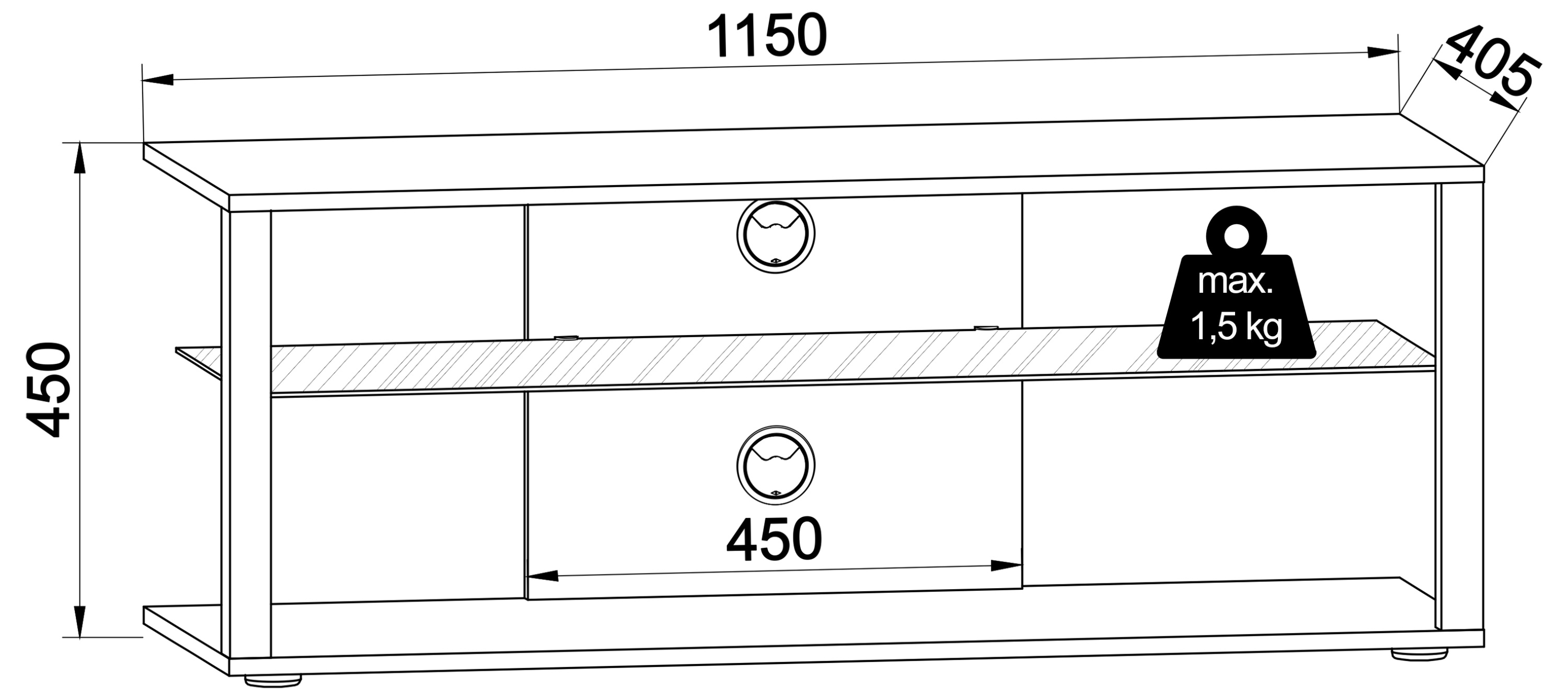 Hifi-Rack FOLAS