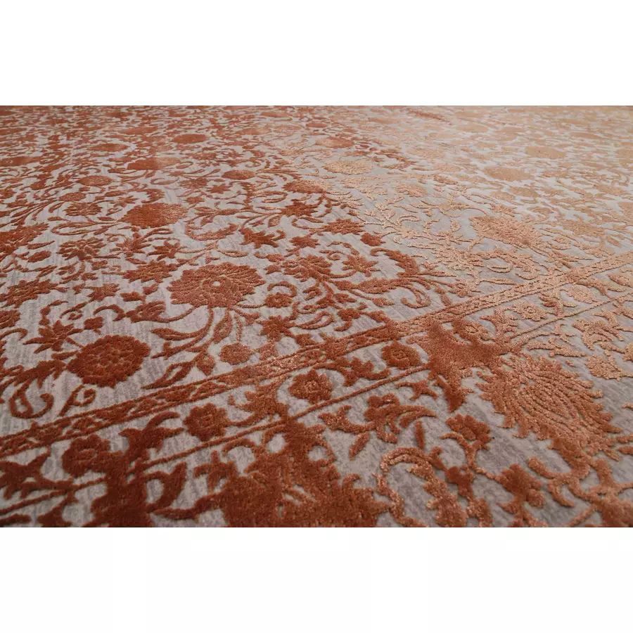 Esprit Kurzflorteppich Florida terracotta, grau