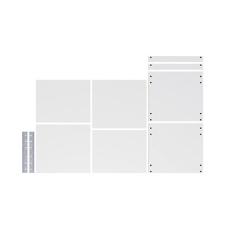 Lot de tablettes pour colonne d'électroménager blanc L. 60 cm x P. 57 cm Caraway Innovo GoodHome