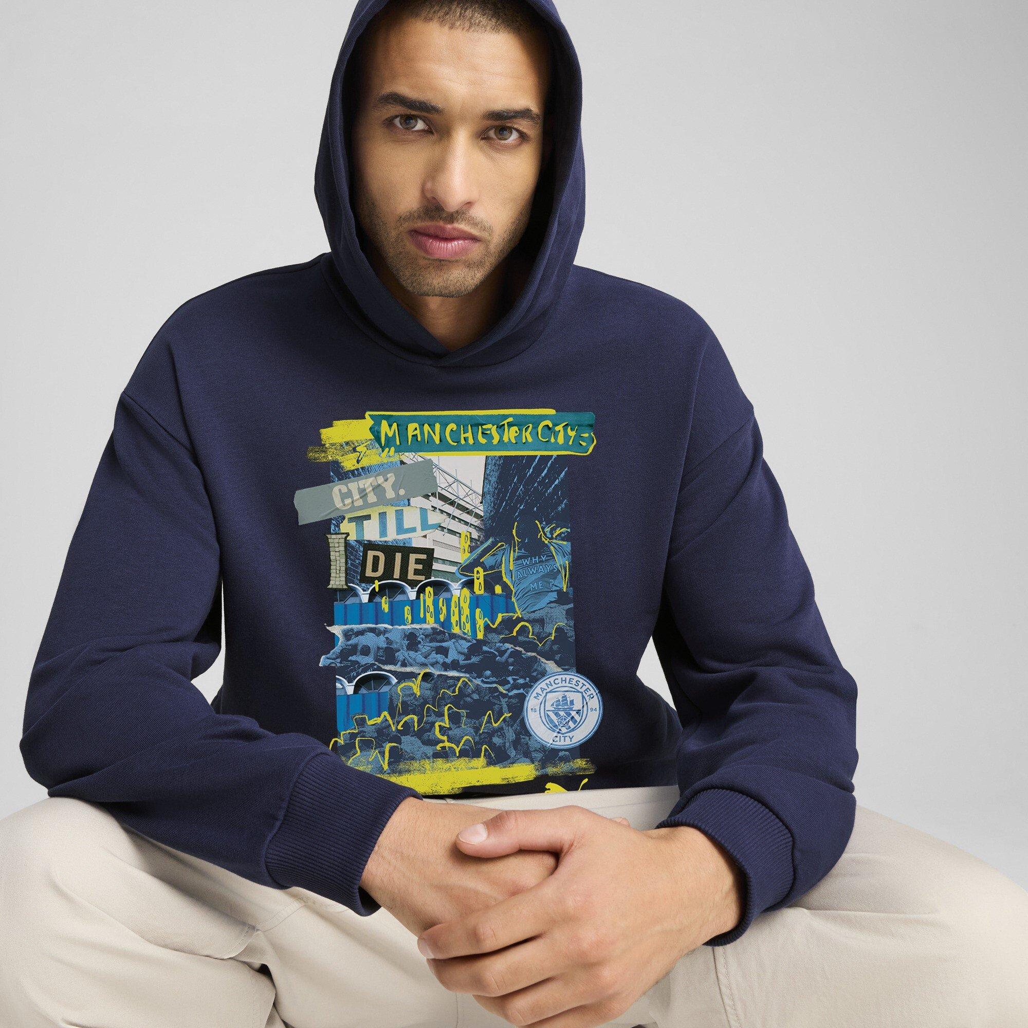 Puma Manchester City FtblNRGY Hoodie Adults