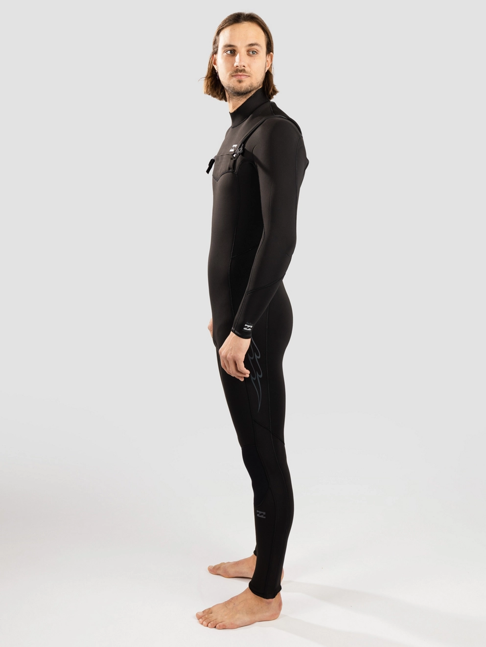Billabong Absolute 4/3 Chest Zip Full GBS Wetsuit black