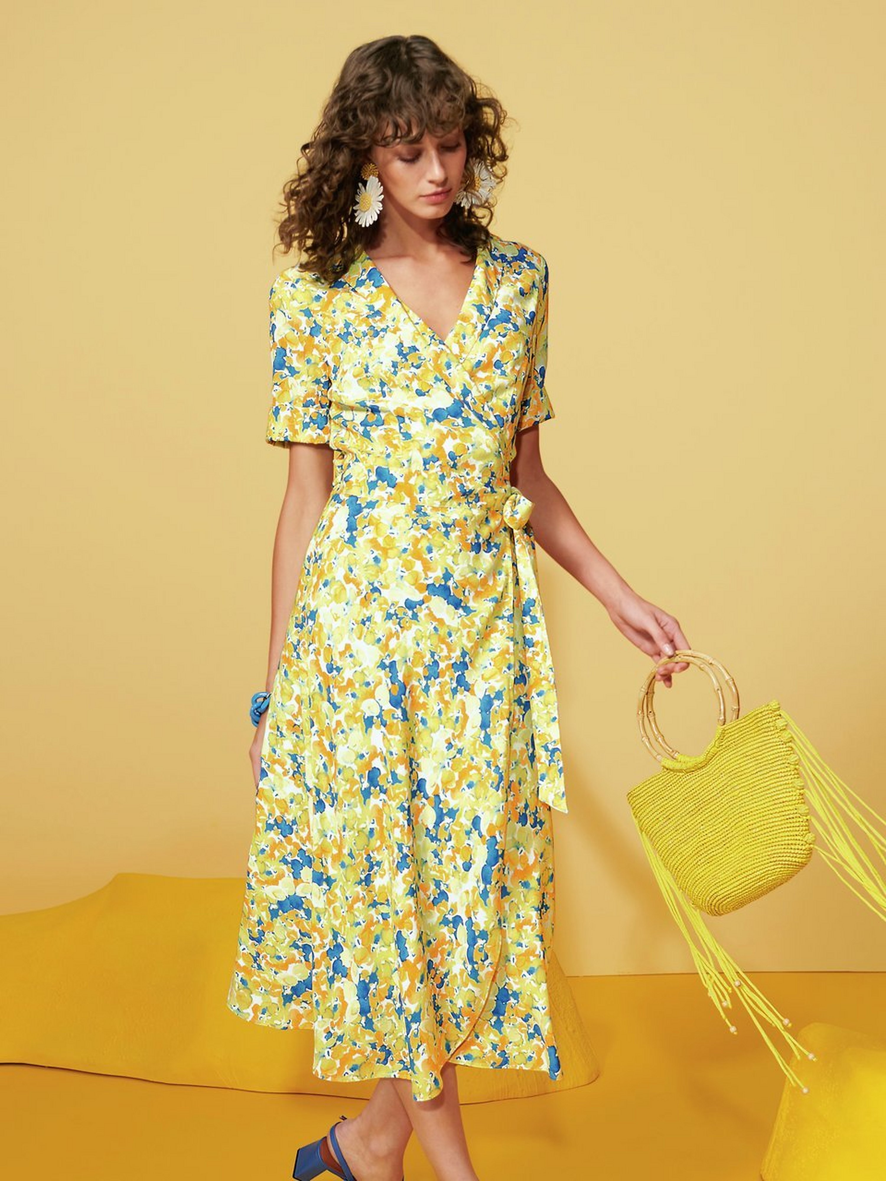 Kleid mit 1/2-Arm