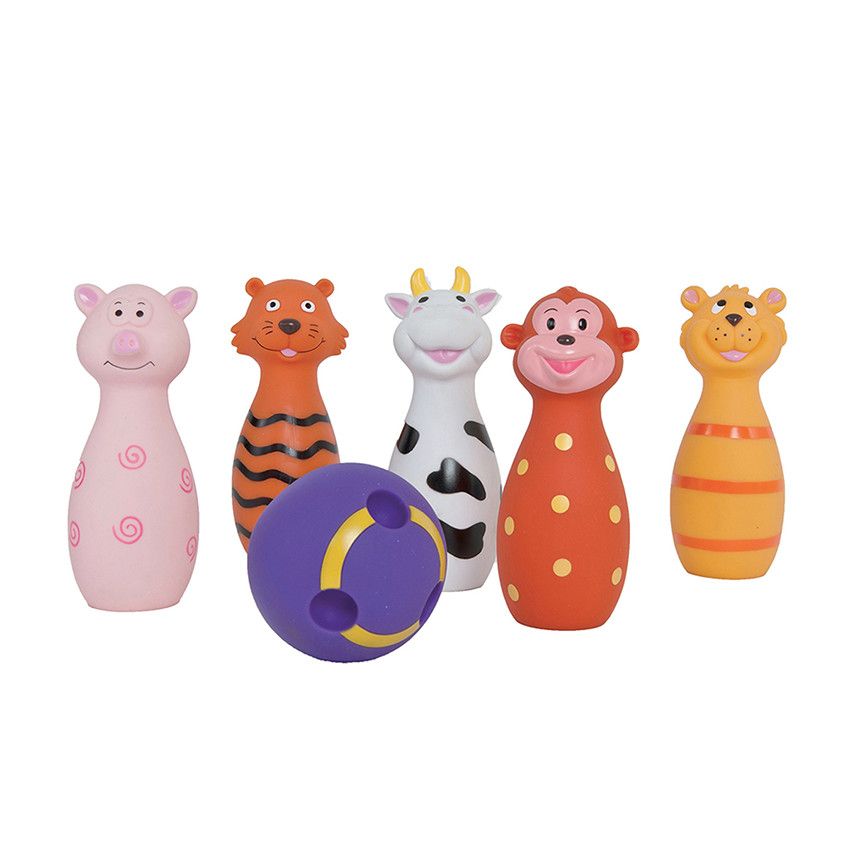 Jeu de quille Animaux - Doré
