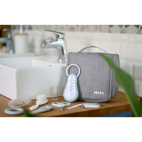 Trousse de toilette nomade 9 accessoires Green Blue - BEABA