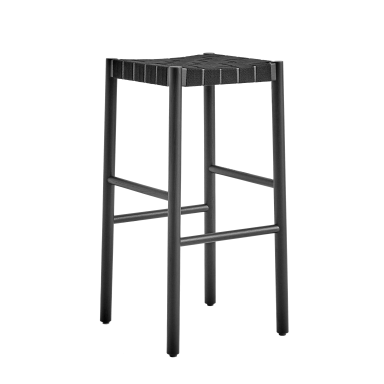 &tradition Betty TK8 barkruk 76 zwart