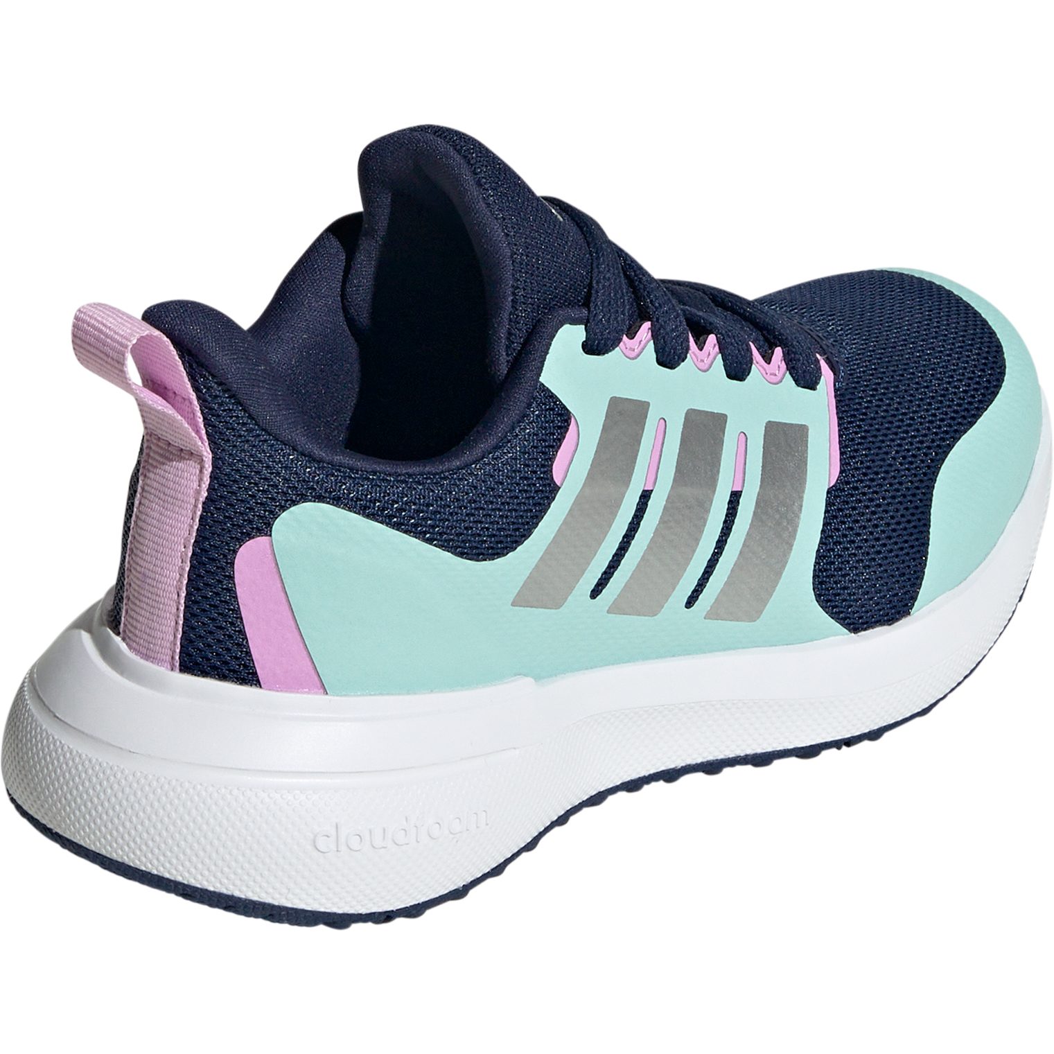 adidas FortaRun 2.0 Cloudfoam Lace Laufschuhe Kinder dark blue