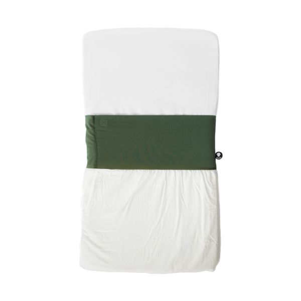 Fedde & Kees Nunki Co-Sleeper Laken Botanisch Groen / Off White 50 x 90 cm