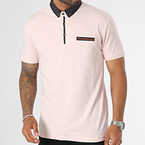 Polo Manches Courtes Rose