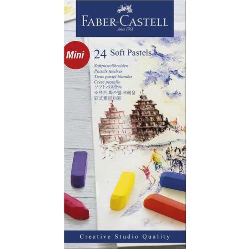 FABER-CASTELL Softpastellkreiden Mini STUDIO QUALITY Etuis