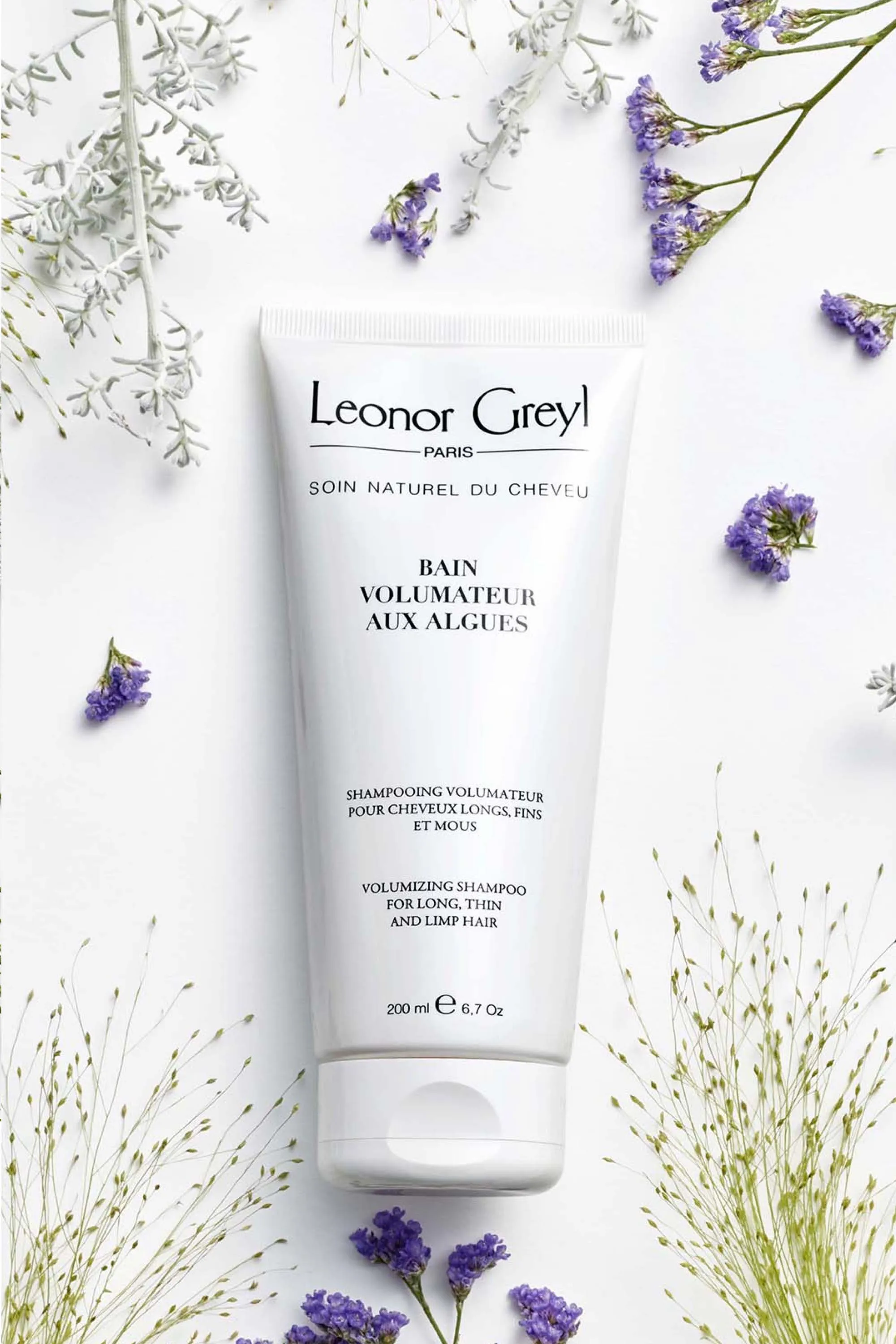Leonor Greyl Shampoing volumateur pour cheveux longs & fins Bain aux algues-200 ml