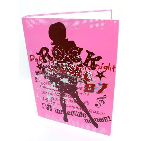Idena Ringbuch A4 Rock Music, 2 Ringe