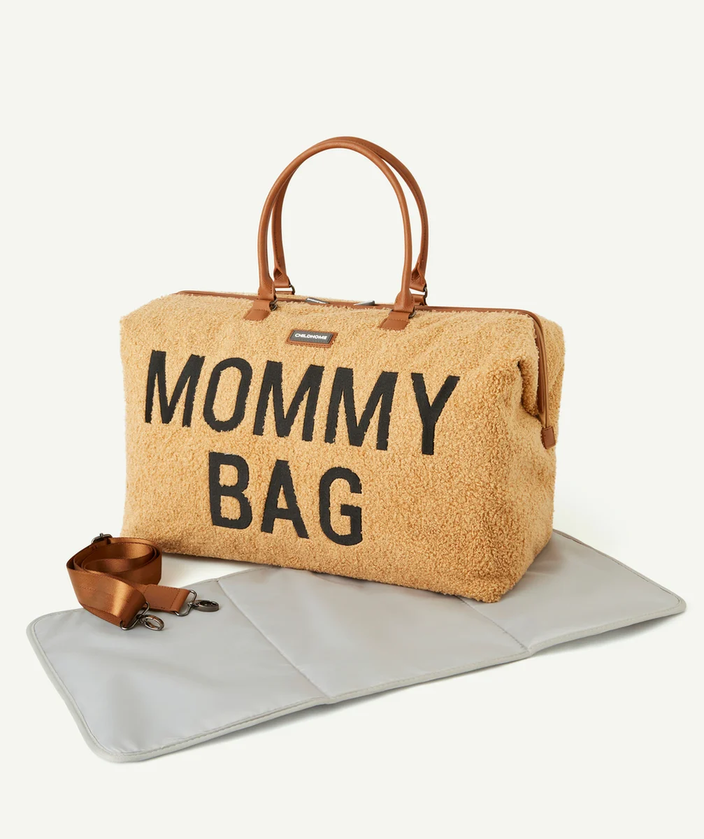 CHILDHOMEMOMMY BAG LARGE TEDDY BEIGE