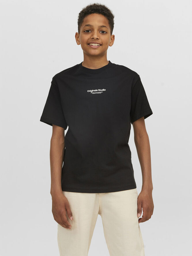 Jack & Jones JORVESTERBRO TEE SS CREW NECK NOOS Black/loose