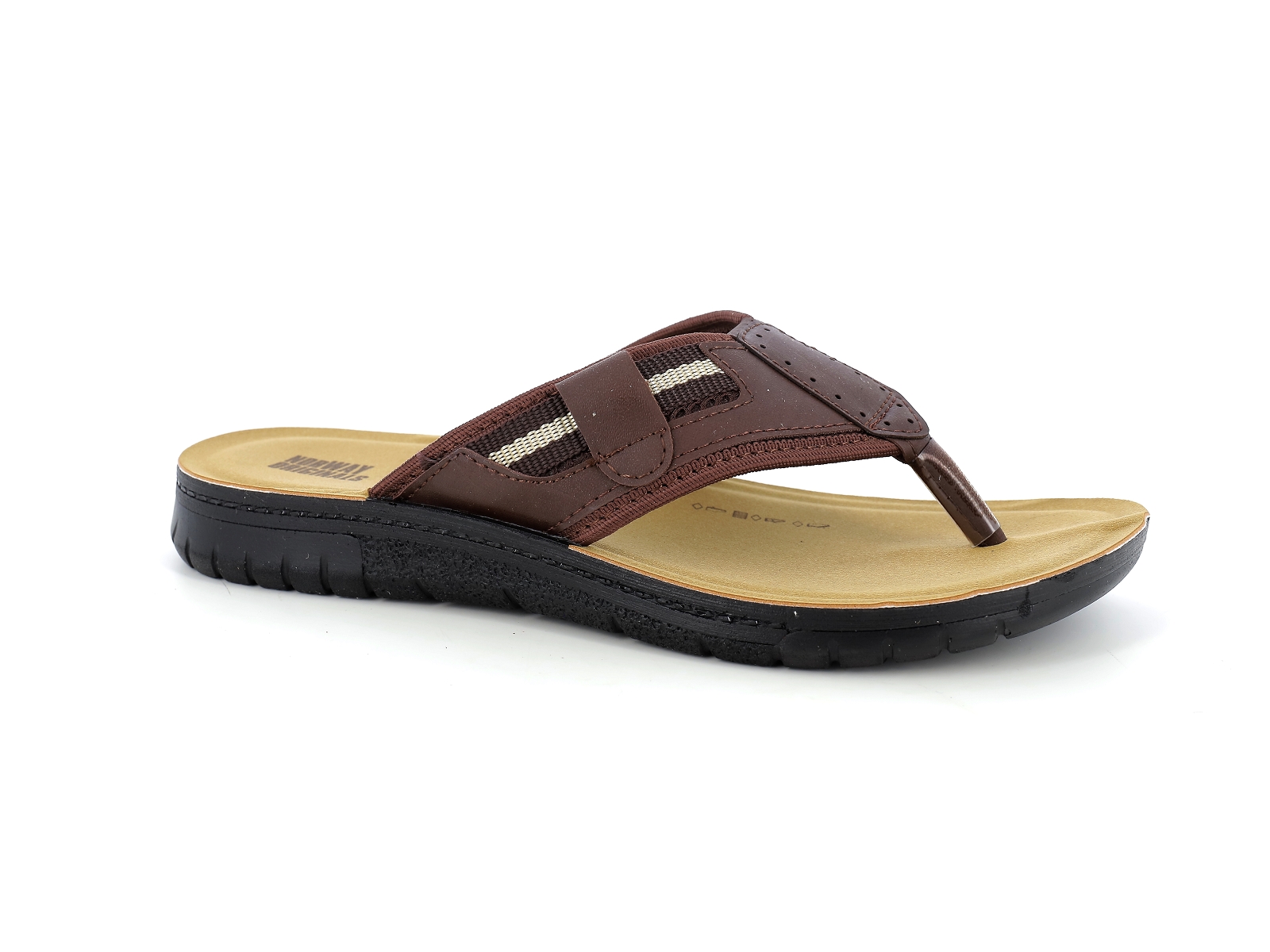 F brand-B881220 Synthétique Marron Foncé