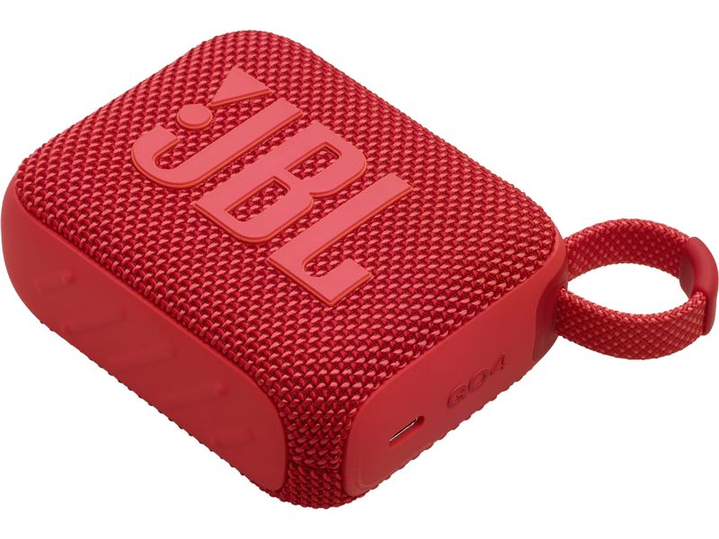JBL Go 4 Rot Ultra-kompakter Bluetooth-Lautsprecher