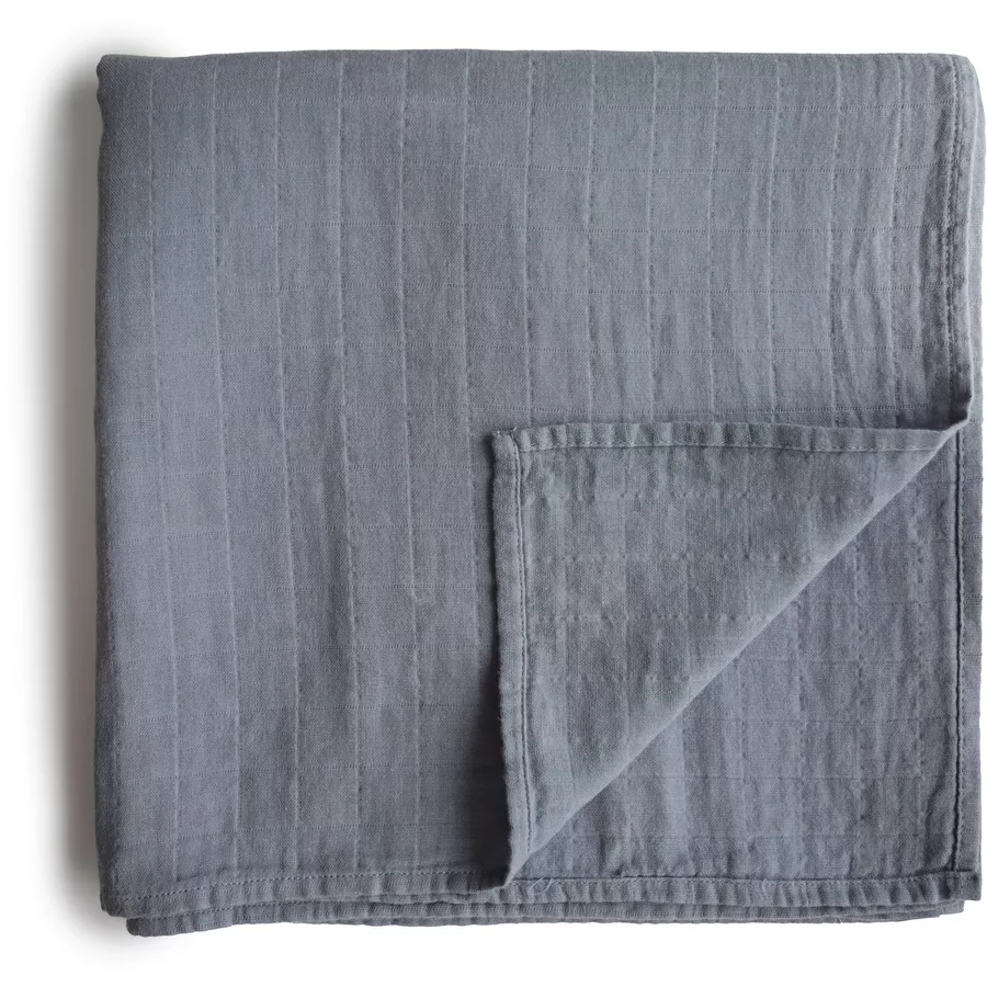 mushie Wickeltuch Musselin Tradewinds 120 x120 cm