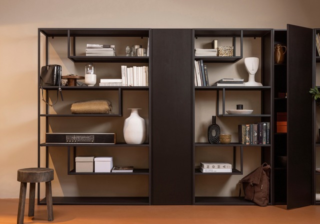WOOOD Mehrzweckschrank »Teun« in modernen Design, aus Kiefernholz, Breite 44 cm