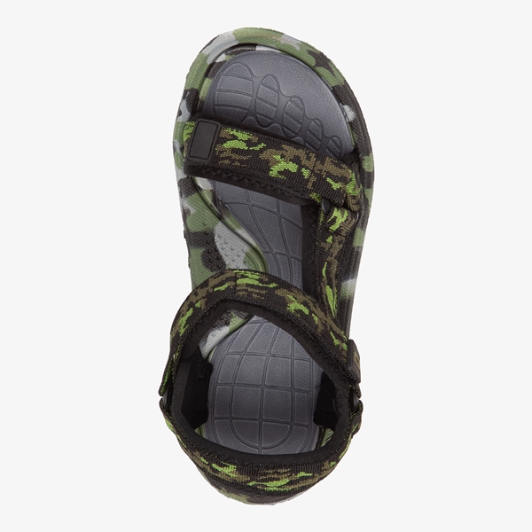 Blue Box jongens sandalen met camouflageprint