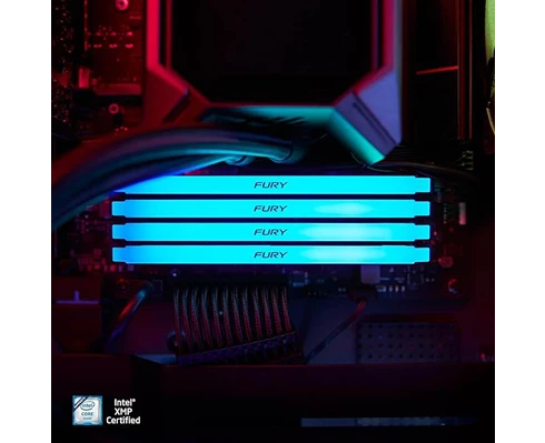 Kingston Kingston FURY Beast RGB 16GB DDR4 3600MHz DIMM RGB - CL17, Kit of 2