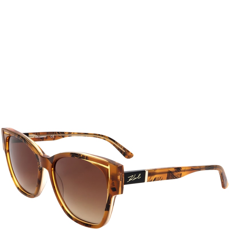 Karl Lagerfeld - Lunettes de soleil - Catégorie 2 - Marron