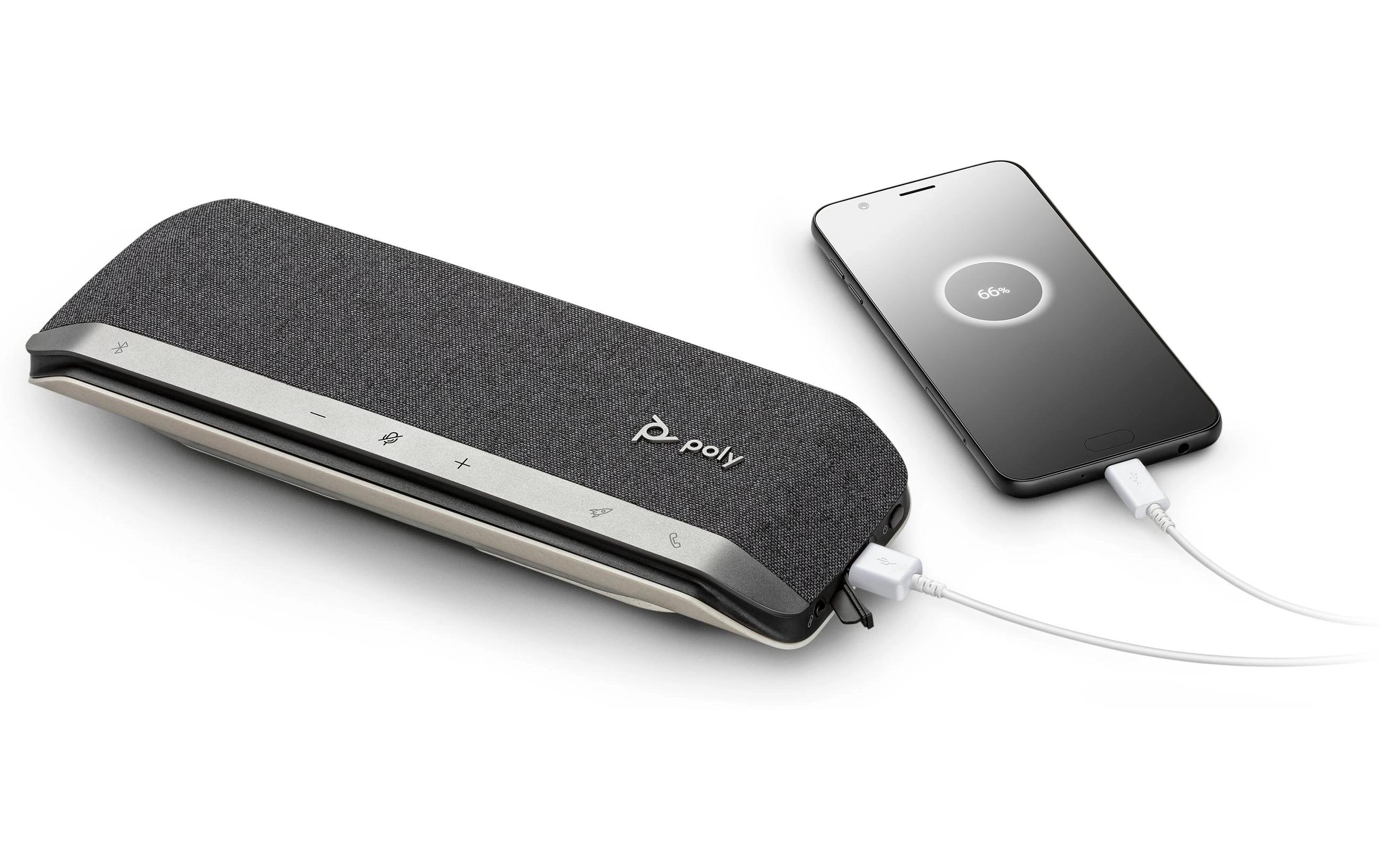 Speakerphone Poly SYNC 40+ inkl. BT600<br>Persönlicher, Intelligenter Konferenzlautsprecher mit USB/Bluetooth