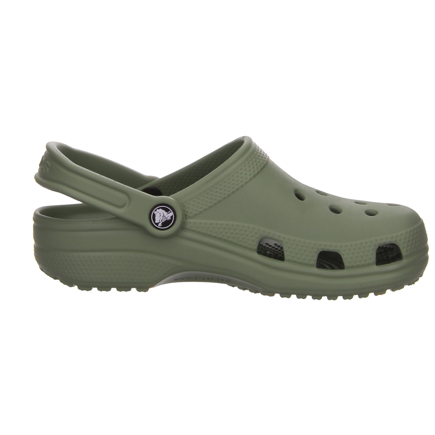 Crocs Pantolette grün grün