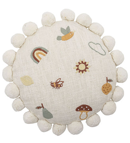 Bloomingville Kissen - Ø40 cm - Agnes Kissen - Natur