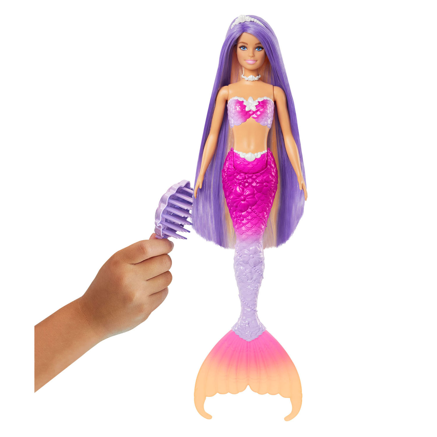 Barbie A Touch of Magic Zeemeermin Modepop Roze
