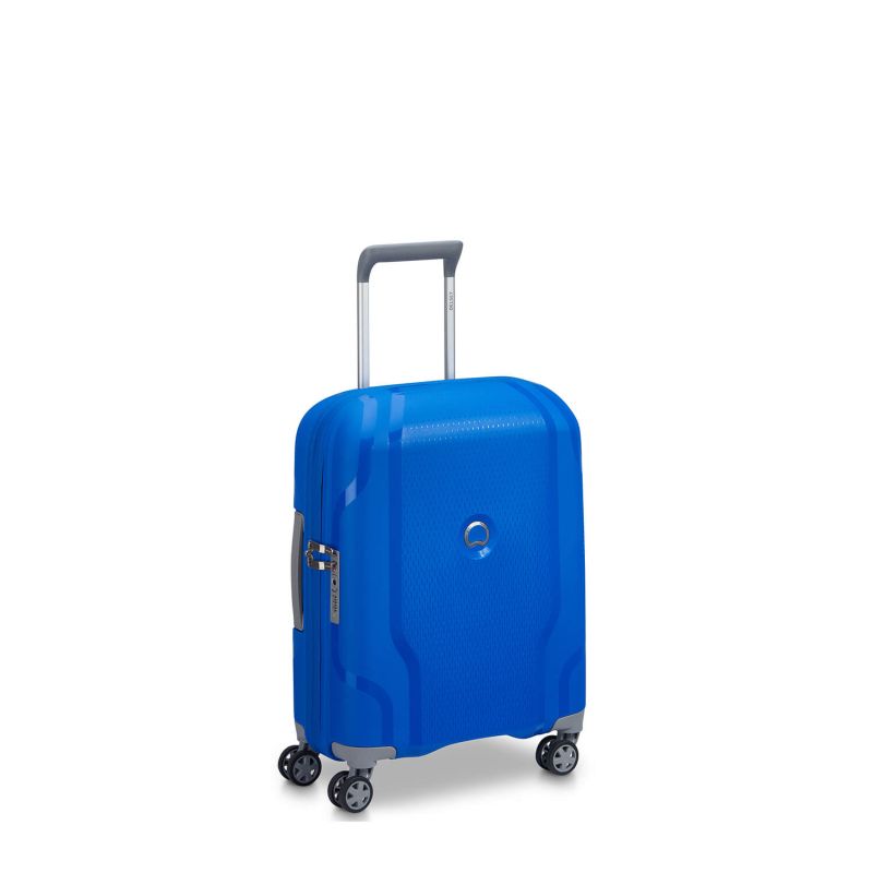 Valise cabine rigide slim Clavel 55 cm Bleu électrique