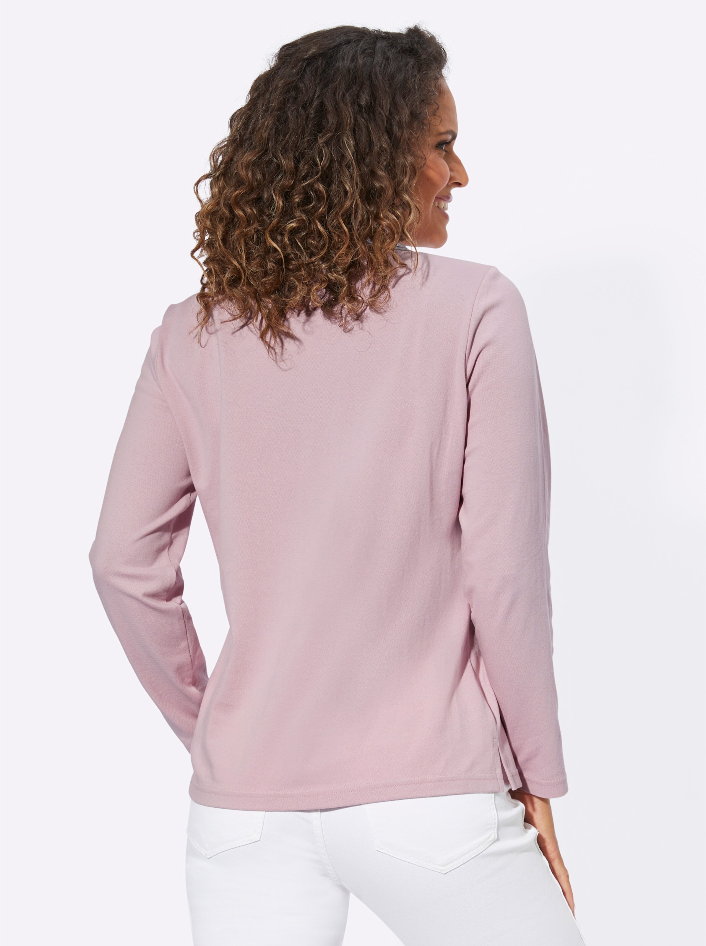 Poloshirt in rosé