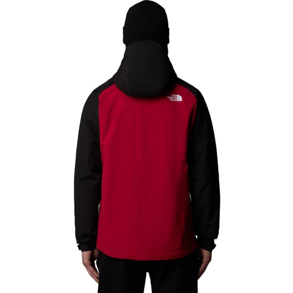 Veste randonnée THE NORTH FACE STRATOS JACKET - EU GARNET RED/HIGH RISK RED/TNF BLACK