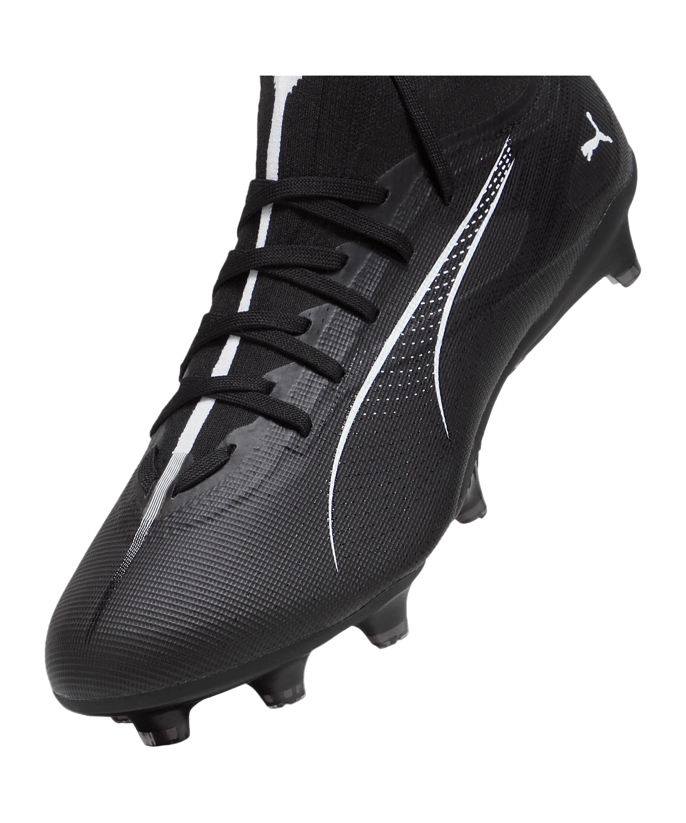 PUMA ULTRA 5 Match+ FG/AG Eclipse Schwarz Weiss F02