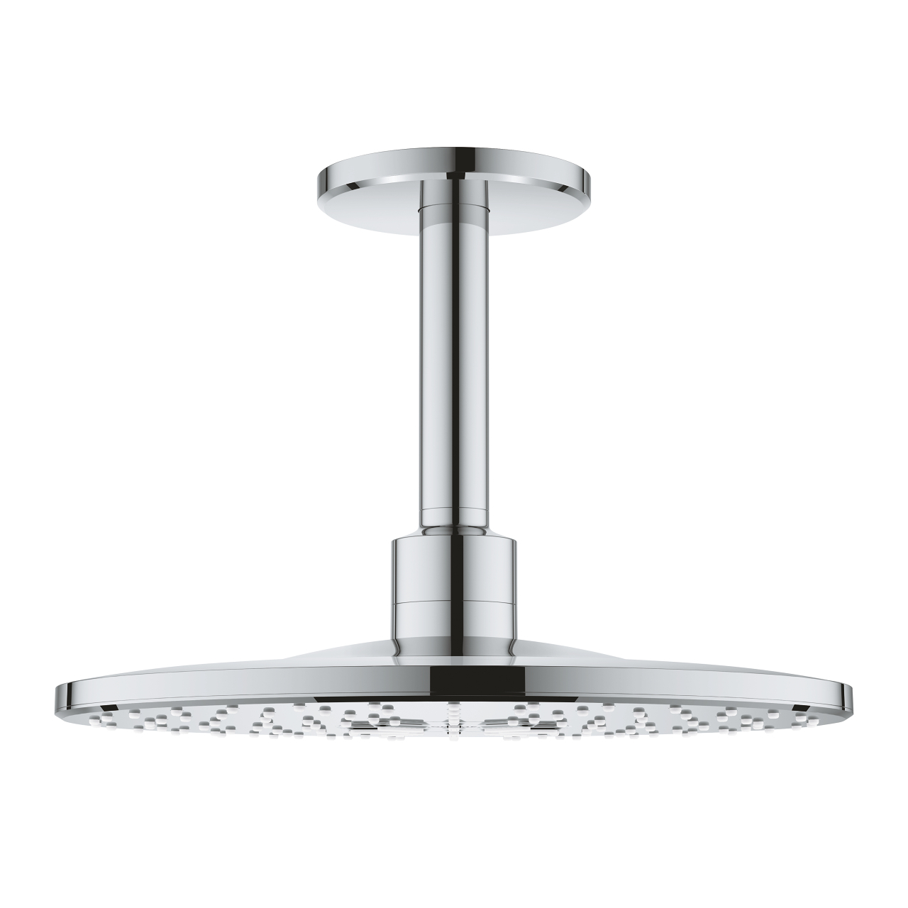 Grohe Rainshower hoofddouche met plafondarm met 2 straalsoorten chroom