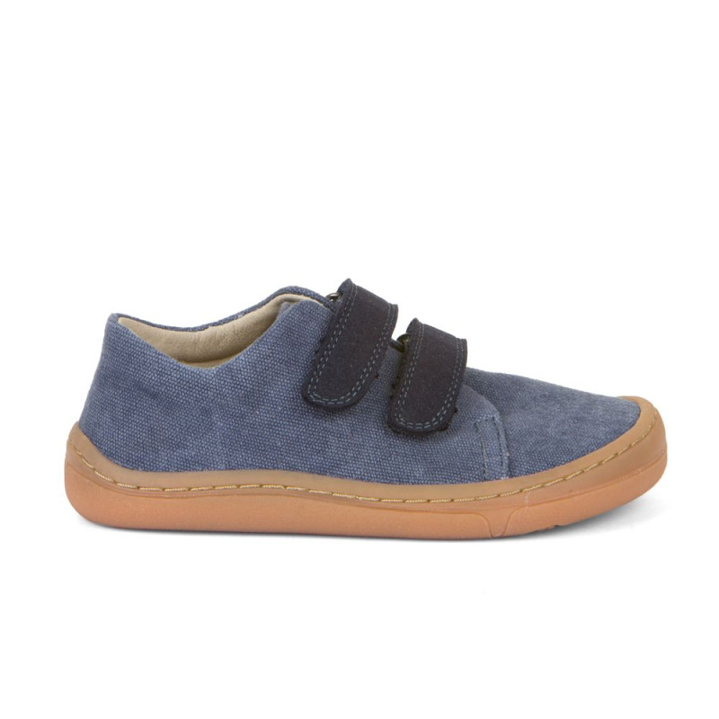 Froddo Froddo Barefoot Sneakers Vegan Velcros Bleu