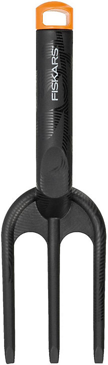 Fourche à bêcher à 3 dents Solid Fiskars noir