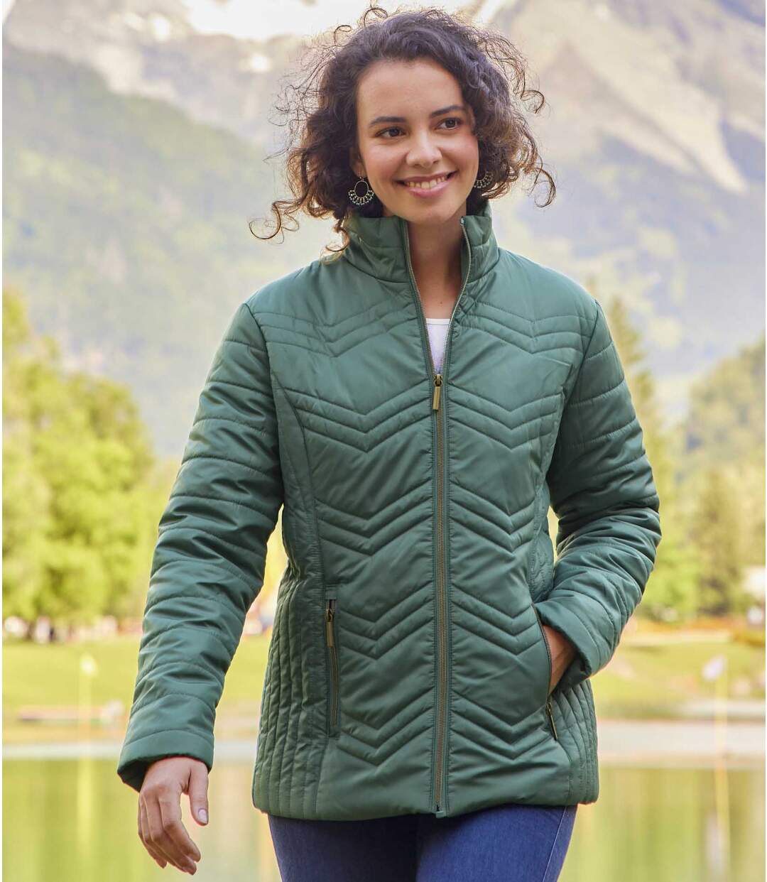 Doudoune Matelassée Irisée