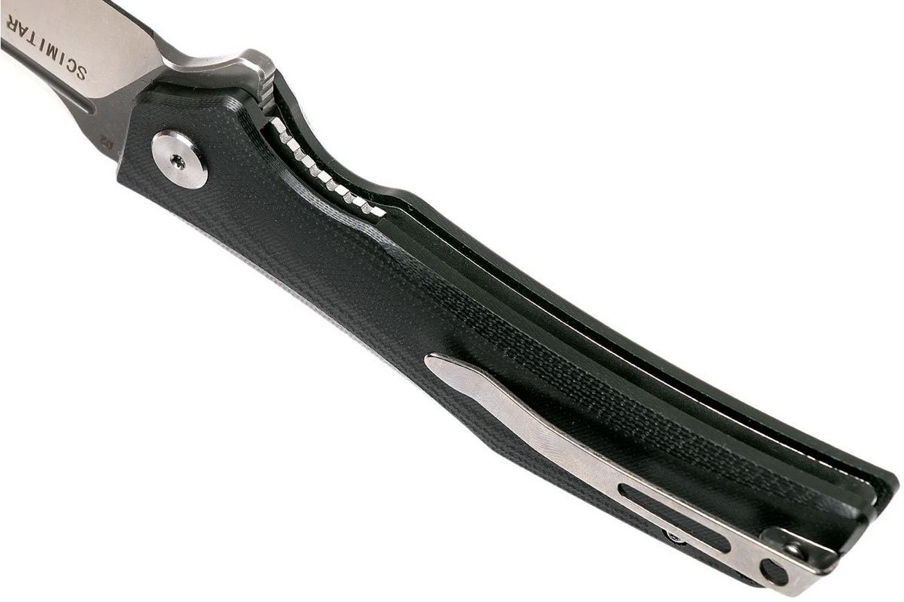 Bestech Scimitar Black G10 BG05A-2 zakmes