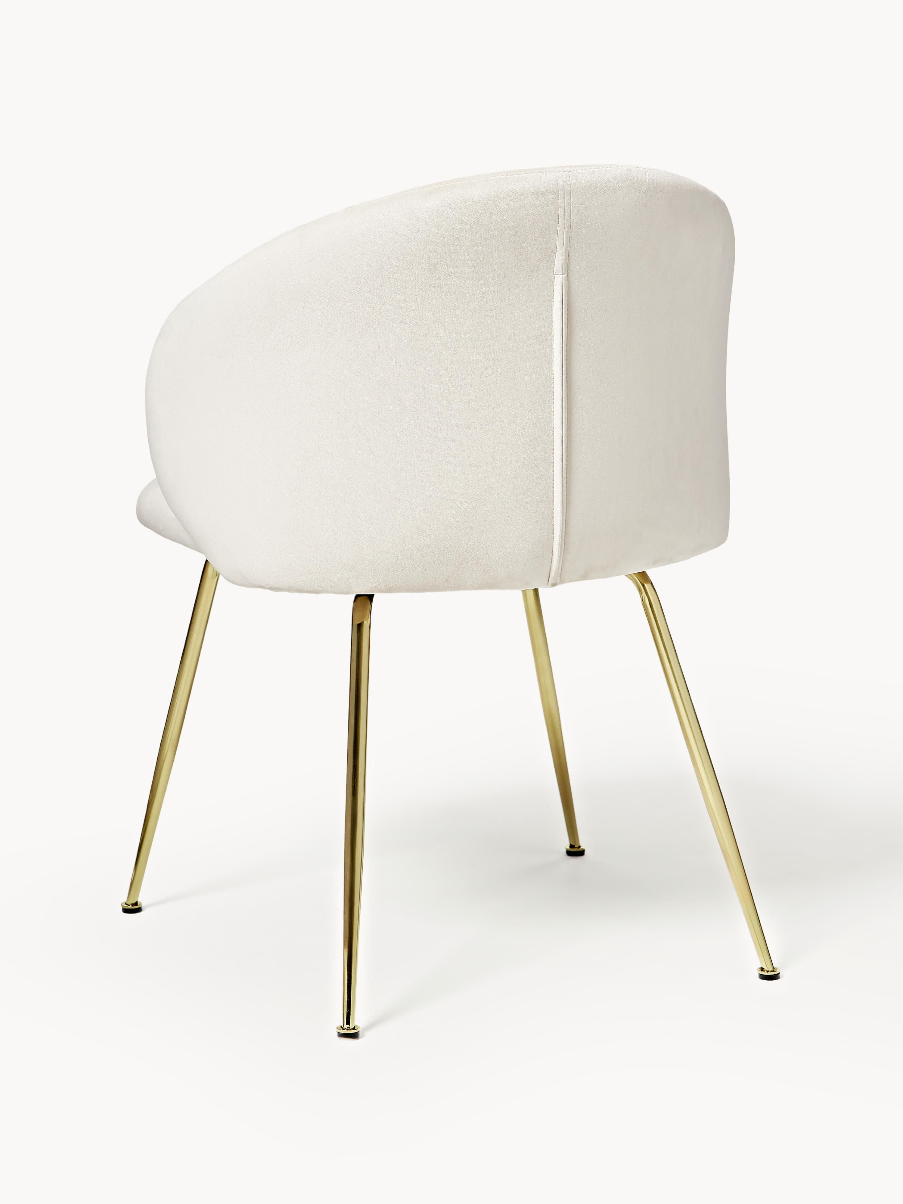 Fluwelen stoelen Luisa, 2 stuks