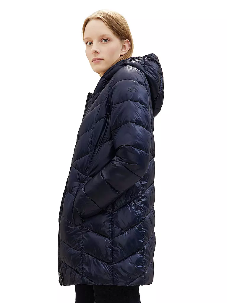 TOM TAILOR Steppmantel blau