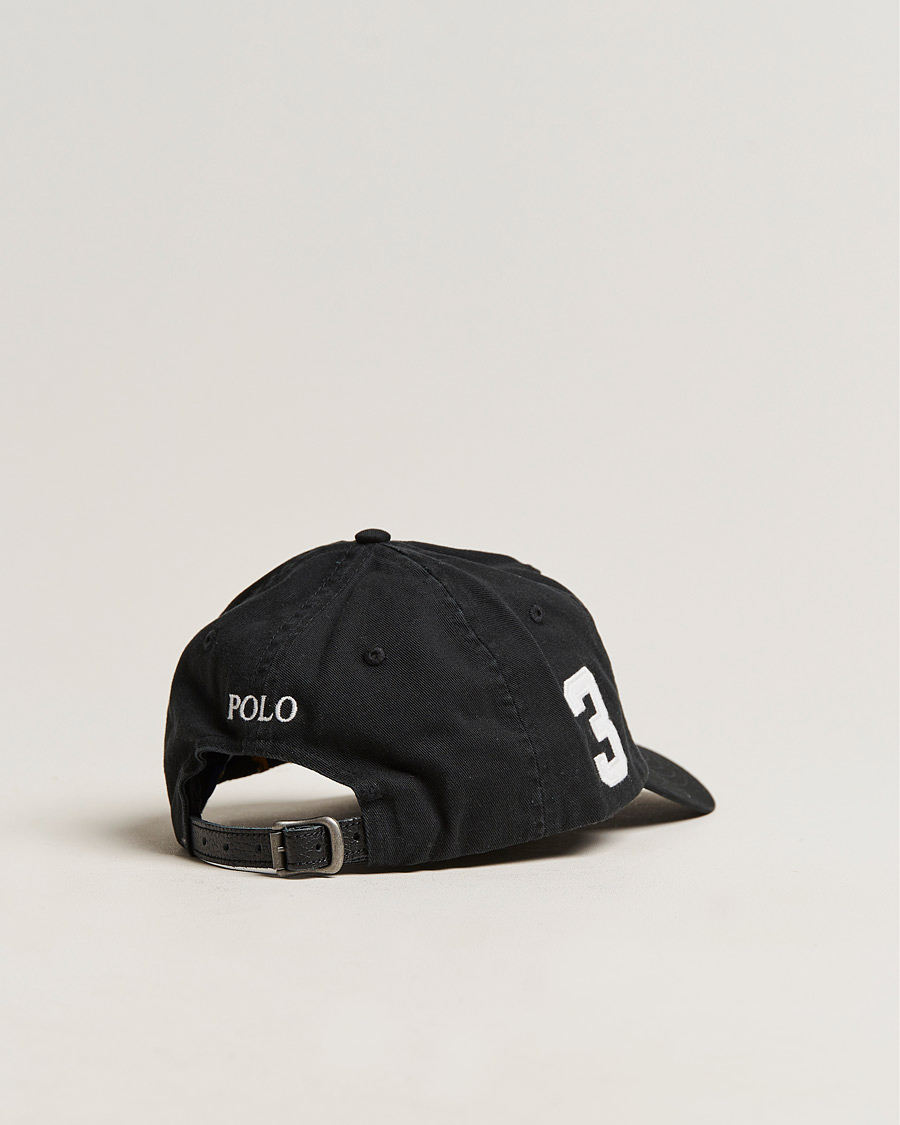 Polo Ralph Lauren Big Pony Cap RL Black
