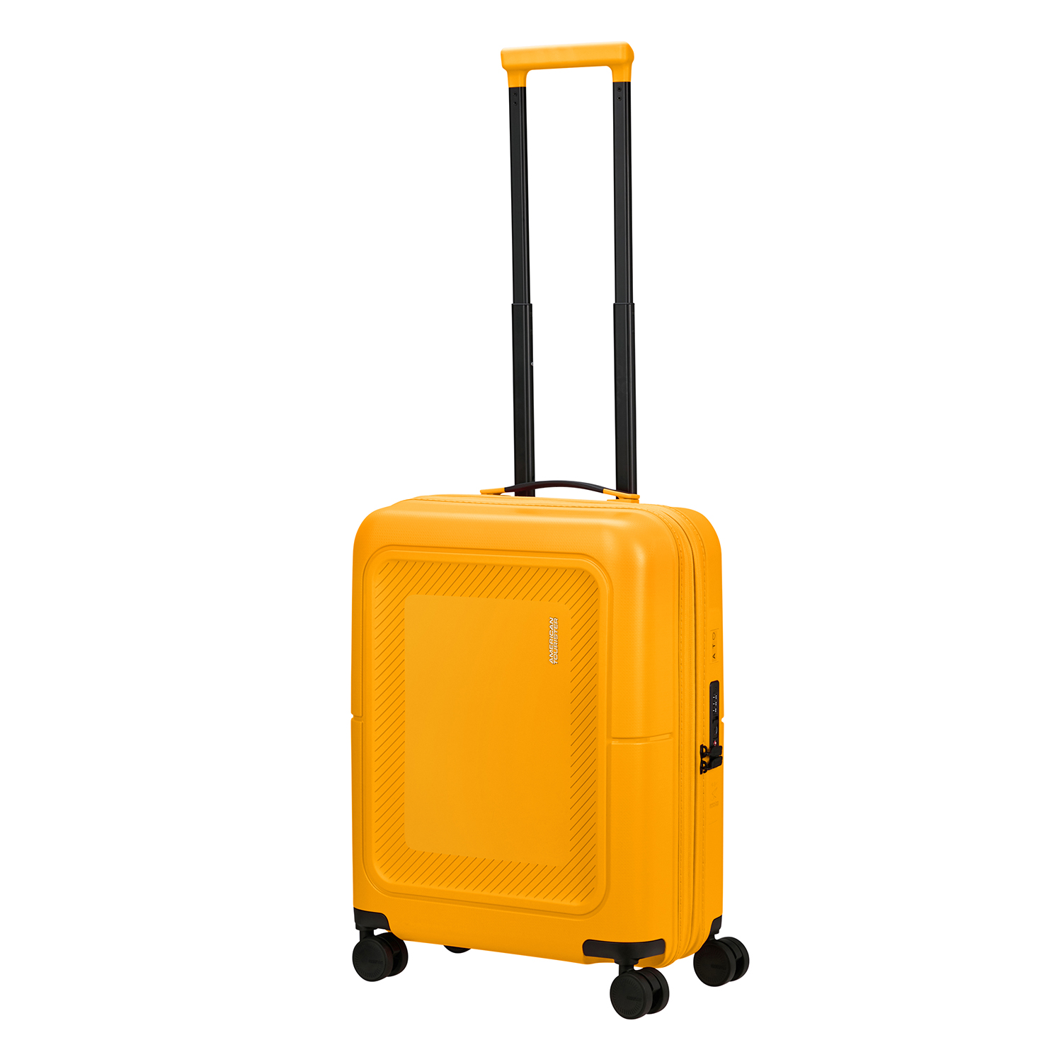 American Tourister Dashpop Spinner 55 Exp golden yellow