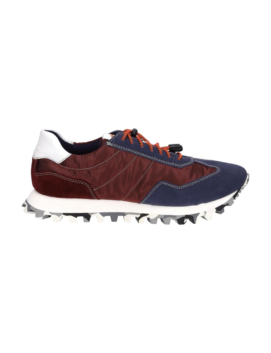 Sneaker Clyde 01, blau-bordeaux