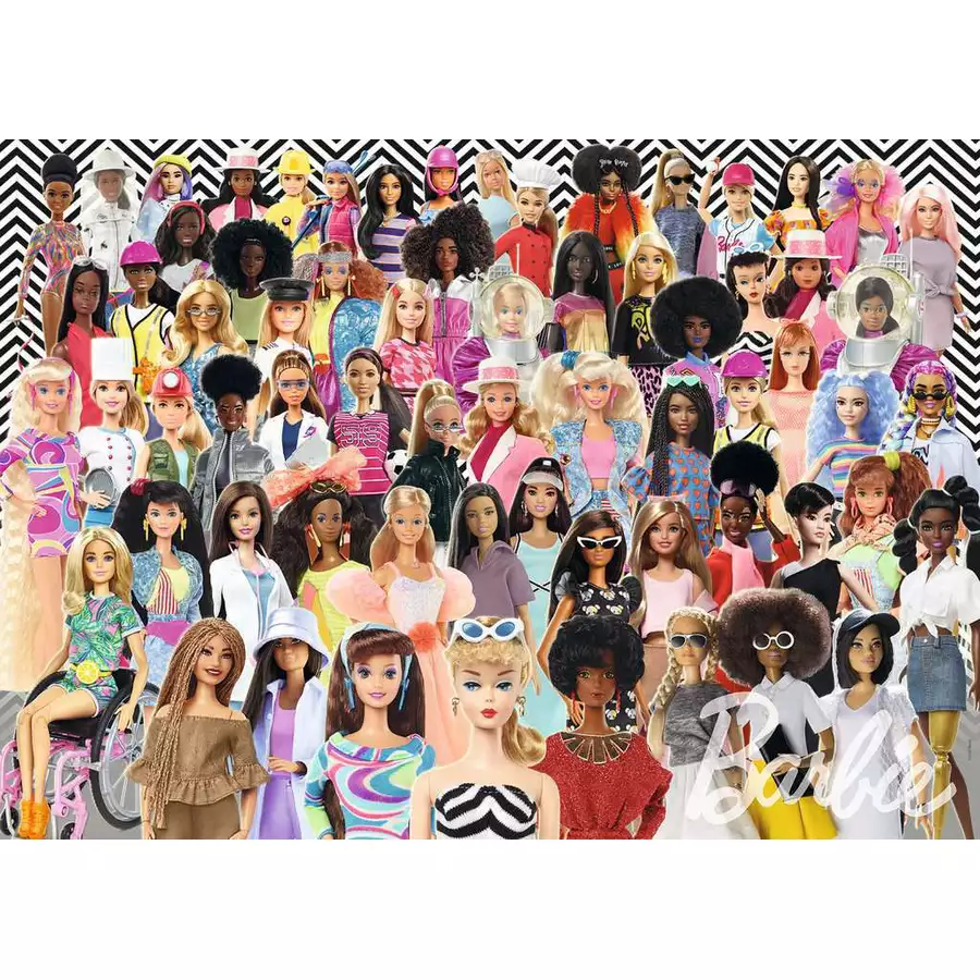 Ravensburger Barbie bunt