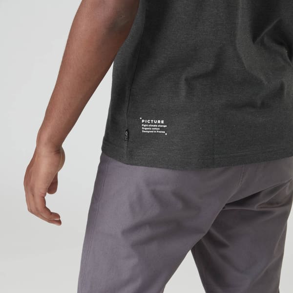 T-shirt PICTURE CUSTOM VAN TEE DARK GREY MELANGE